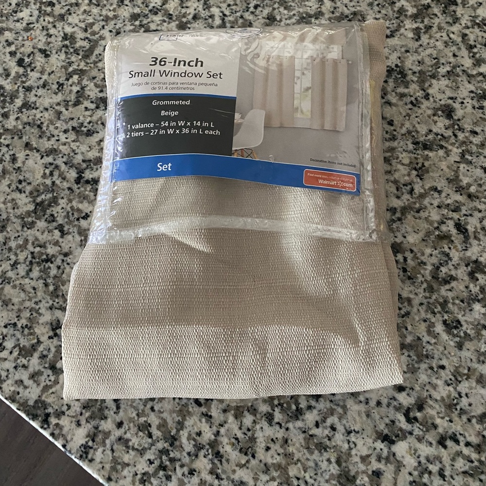 36 inch window curtains new